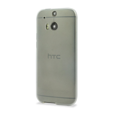 FlexiShield Skin for HTC One M8 - Frost White