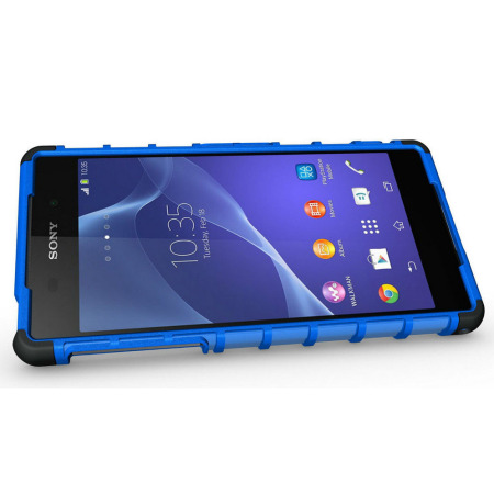 ArmourDillo Hybrid Protective Case for Sony Xperia Z2 - Blue