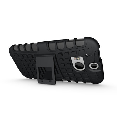 Funda para el HTC One M8 ArmourDillo Hybrid Protective - Negra