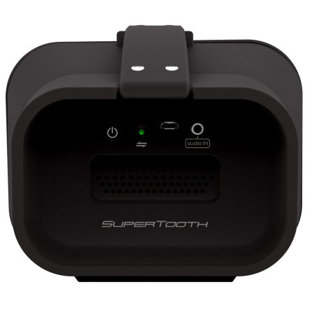 SuperTooth D4 Portable Stereo Bluetooth Lautsprecher in Schwarz
