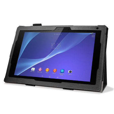 Smart Stand and Type Sony Xperia Tablet Z2 Case - Black