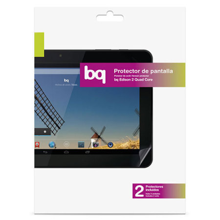 Official bq Edison 2 Screen Protector - Twin Pack