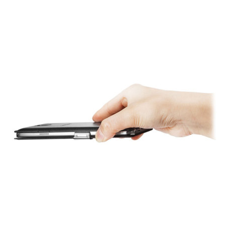 Spigen Magnetic Clip für original Galaxy S5 Tasche SView in Silber