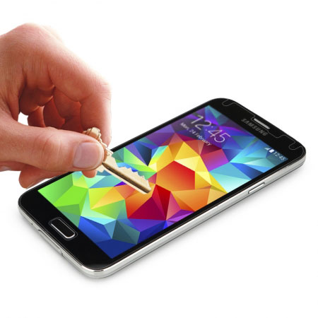 Protector de Pantalla Samsung Galaxy S5 Olixar Cristal Templado 