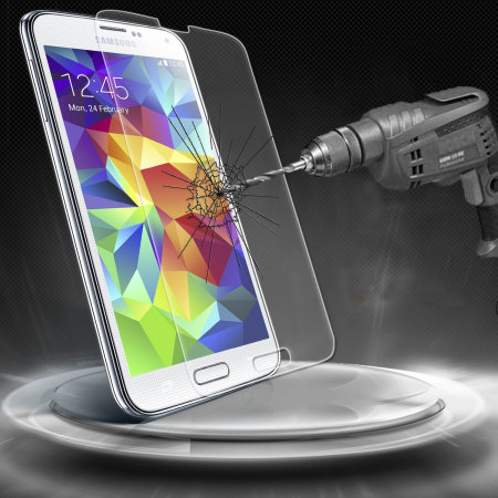 Olixar Tempered Glass Galaxy S5 / S5 Neo Displayschutz