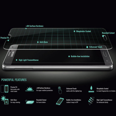 Olixar Samsung Galaxy S5 Tempered Glass Skjermbeskyttelse