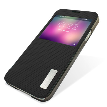 ROCK Elegant Samsung Galaxy S5 Smart View Flip Case - Black