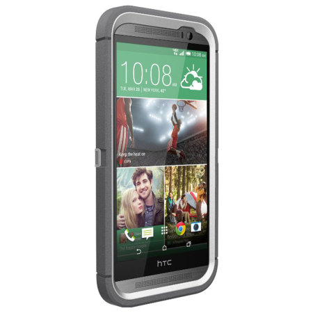 OtterBox Defender Series voor de HTC One M8 - Glacier