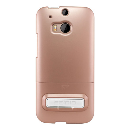 Seidio SURFACE HTC One M8 Case with Metal Kickstand - Gold