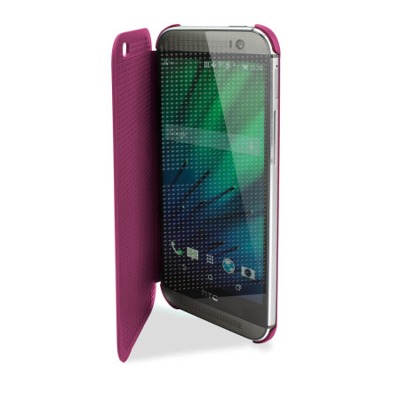 Funda HTC One M8 Dot View Case - Granate