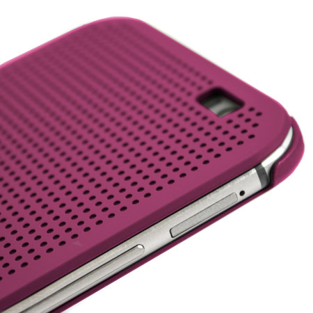 Funda HTC One M8 Dot View Case - Granate