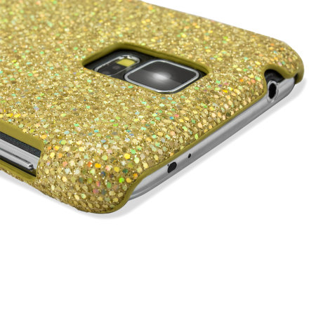 Samsung Galaxy S5 Glitter Case - Gold