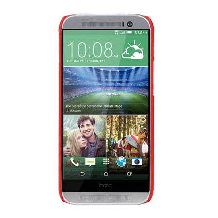 Nillkin Super Frosted Shield HTC One M8 Case - Red