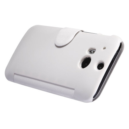 Nillkin Fresh Leather-Style HTC One M8 View Case - White