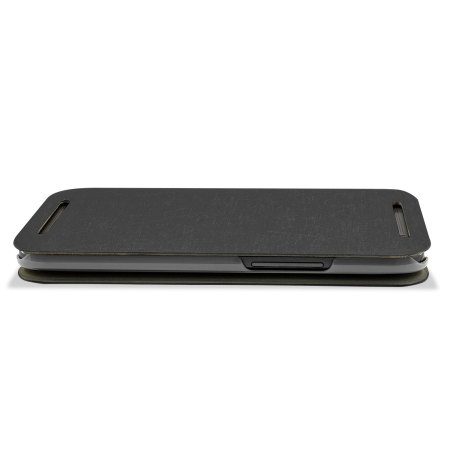 Pudini Flip and Stand HTC One M8 Case - Black