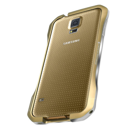 Draco Galaxy S5 Supernova S5 Aluminium Bumper - Copper Gold