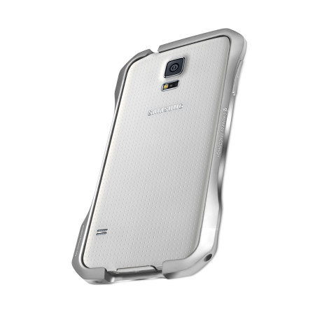 Bumper de Aluminio Draco Supernova para el Samsung Galaxy S5 - Plata