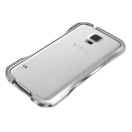 Bumper de Aluminio Draco Supernova para el Samsung Galaxy S5 - Plata