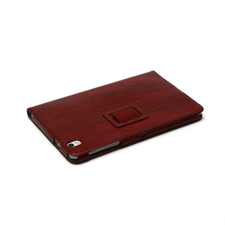 Zenus - Modern Classic Folio Case For Galaxy Tab Pro 8.4 - Wine Red