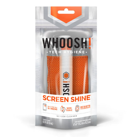 Whoosh 8 ml Shine Screen Cleaner met Microvezeldoekje