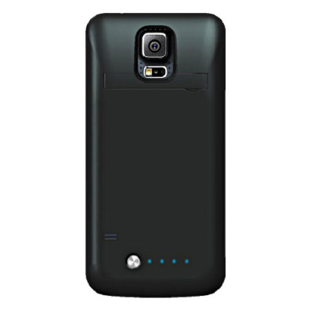 Samsung Galaxy S5 Power Bank Flip Case - Black