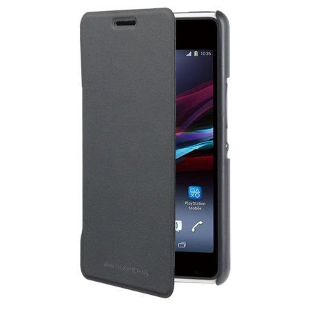 Roxfit Sony Xperia E1 Book Flip Case  - Nero Black