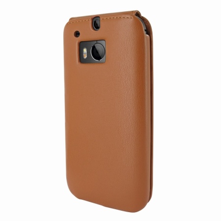 Piel Frama iMagnum HTC One M8 Leather Flip Case - Tan
