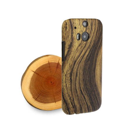 Holz Effekt Hard Hülle für HTC One M8