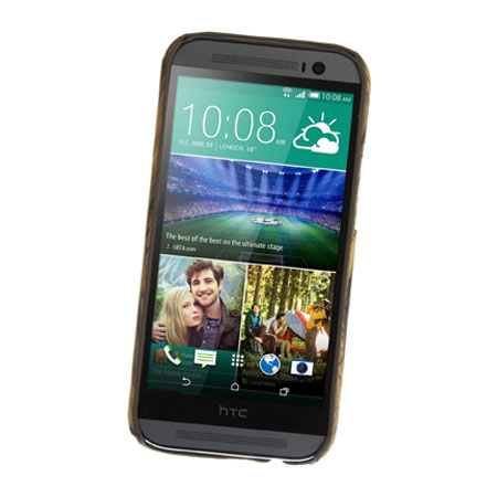 Funda Rígida Efecto Madera para el HTC One M8