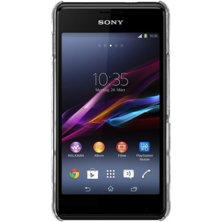 Metal-Slim Protective Case for Sony Xperia E1 - Clear