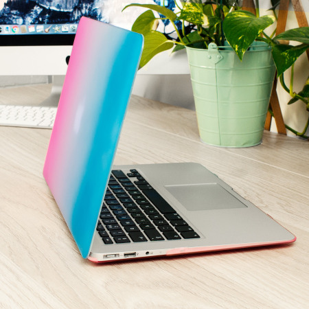 ToughGuard MacBook Air 13 Zoll Hülle Hard Case in Cosmic Haze Rainbow