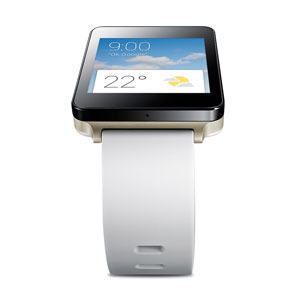 LG G Watch für Android in White Gold