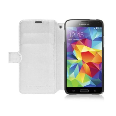 Capdase Sider Classic Folder Case For Samsung Galaxy S5 - White