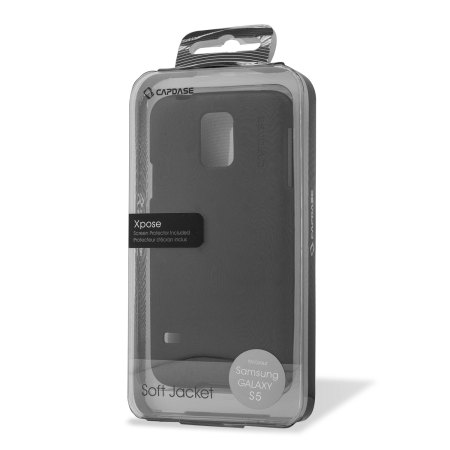 Capdase Soft Jacket Xpose Samsung Galaxy S5 Case - Sheer Black