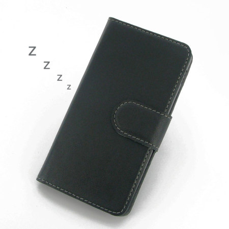 PDair Ultra Thin Google Nexus 5 Leather Book Case - Black