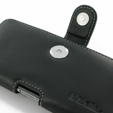 PDair Horizontaal Pouch Case voor Sony Xperia Z2 - Zwart