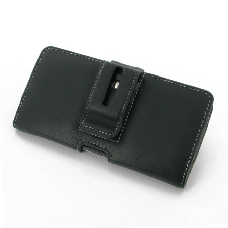 PDair Sony Xperia Z2 Horizontal Leather Pouch Case - Black