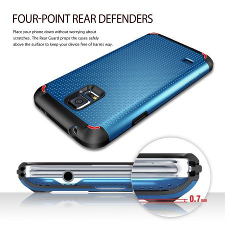 Rearth Ringke Samsung Galaxy S5 Heavy Duty Armor Case - Goud