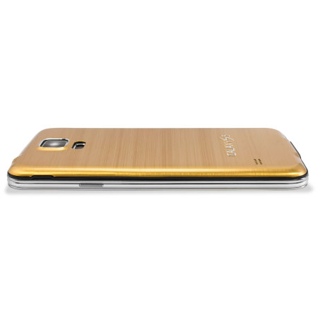 Replacement Aluminium Metal Samsung Galaxy S5 Back Cover - Gold