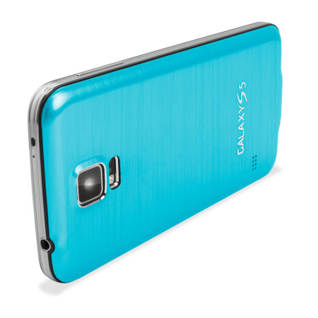 Replacement Aluminium Metal Samsung Galaxy S5 Back Cover - Blue