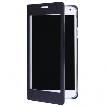 Nillkin Scene Samsung Galaxy S5 Leather-Style View Case - Black