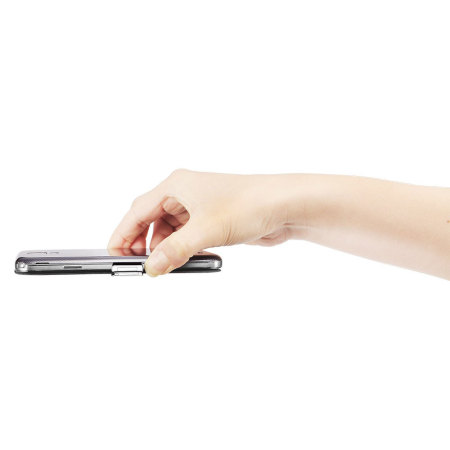 Clip Magnétique Spigen pour S-View Cover Galaxy S4 - Argent