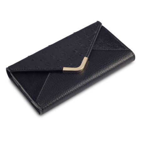Covert Suki Galaxy S5 Leather-Style Purse Case - Black