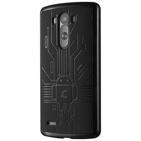 Cruzerlite Bugdroid Circuit LG G3 Case - Black