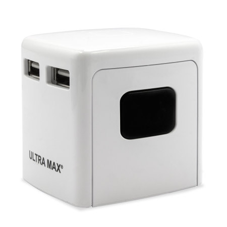 SKROSS Ultra Max Dual USB World Travel Power Adapter