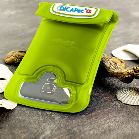 DiCAPac Universal Waterproof Case for Smartphones up to 5.7" - Green