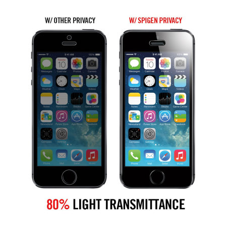 Spigen iPhone 5S / 5C / 5 GLAS.tR SLIM Privacy Screen Protector