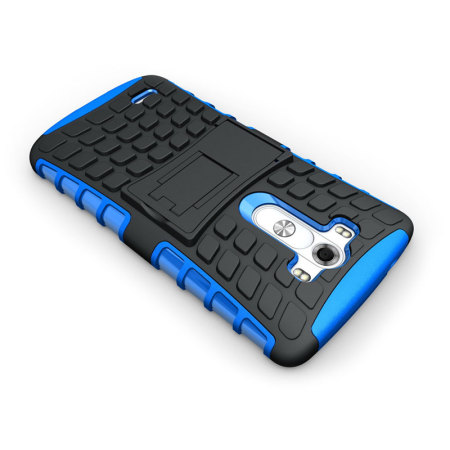 Armourdillo Hybrid Protective Case voor LG G3 - Blauw