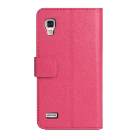Adarga Stand and Type Wallet Tasche für LG Optimus in Pink