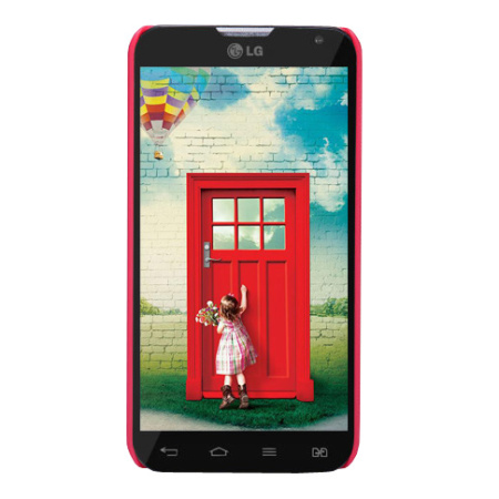Blanco terug Of later Nillkin Super Frosted LG L90 Shield Case - Red